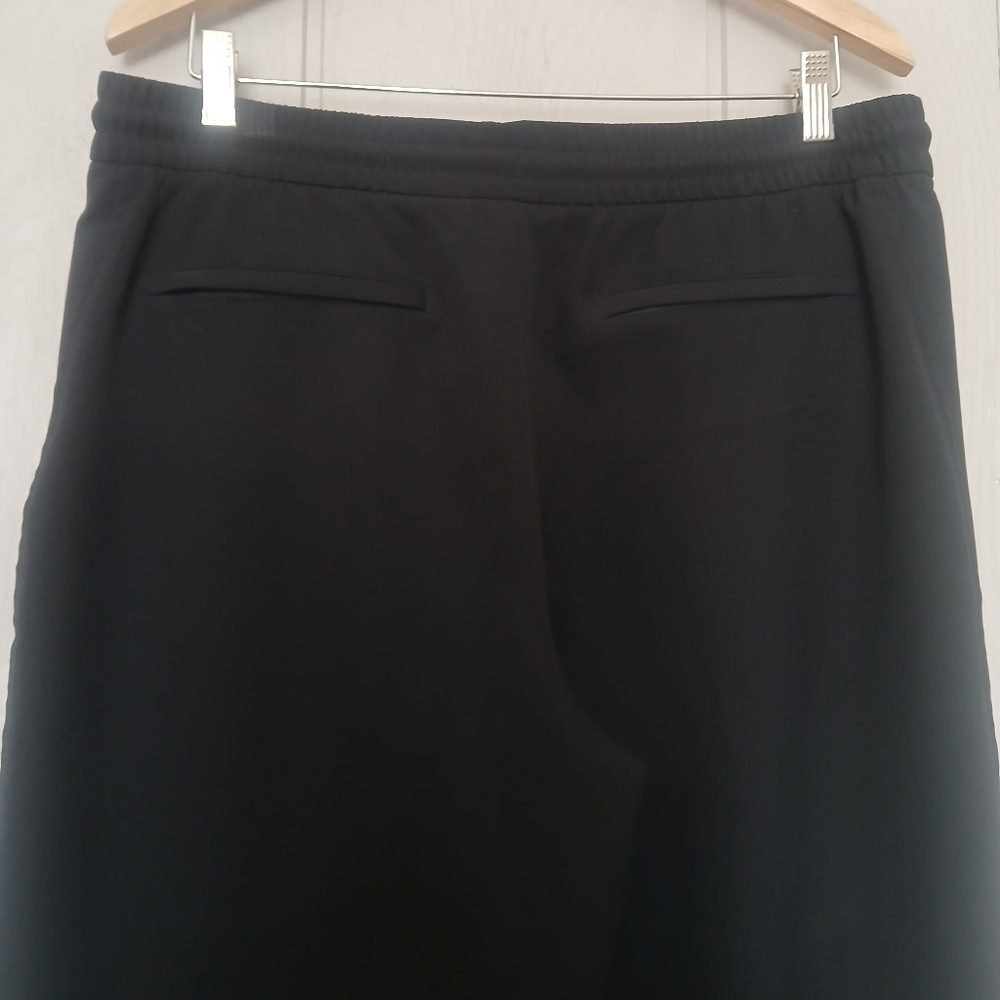 Athleta Black Wide Leg Stride Pants Size Large - Picture 9 of 14